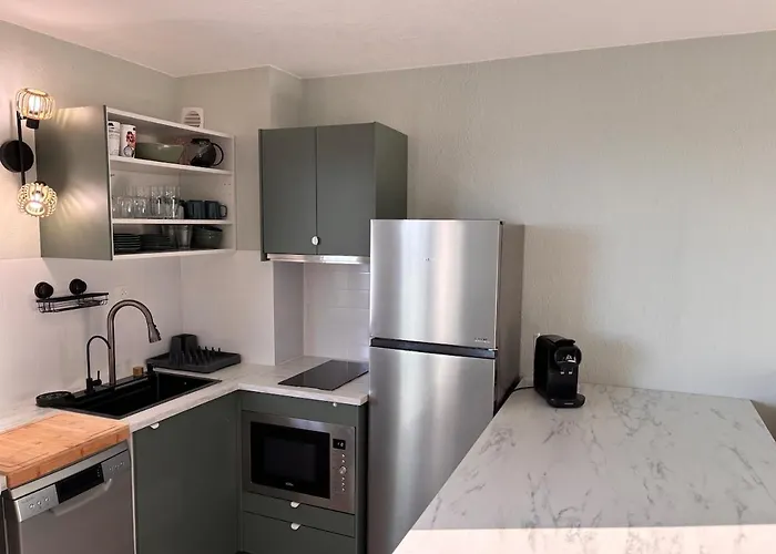 公寓 En Front De Mer, Vue Exceptionnelle 卡内